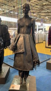 oeuvre d’une lauréate du concours « Moving Lace Compétition »
