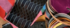 echantillons de cuir et ses alternatives